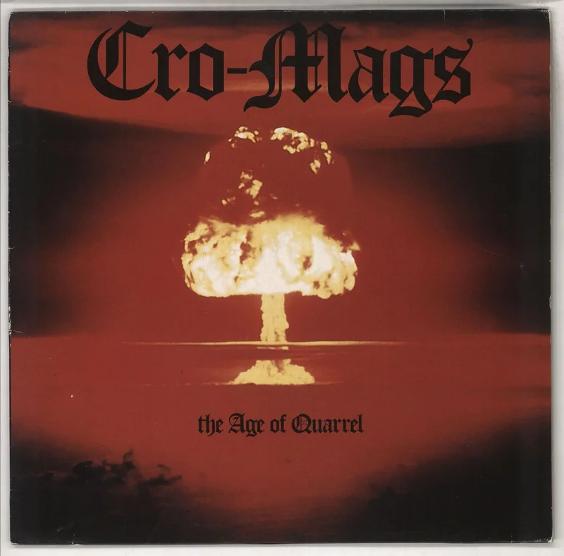 Cro-Mags The Age of Quarrel UK Vinyl LP