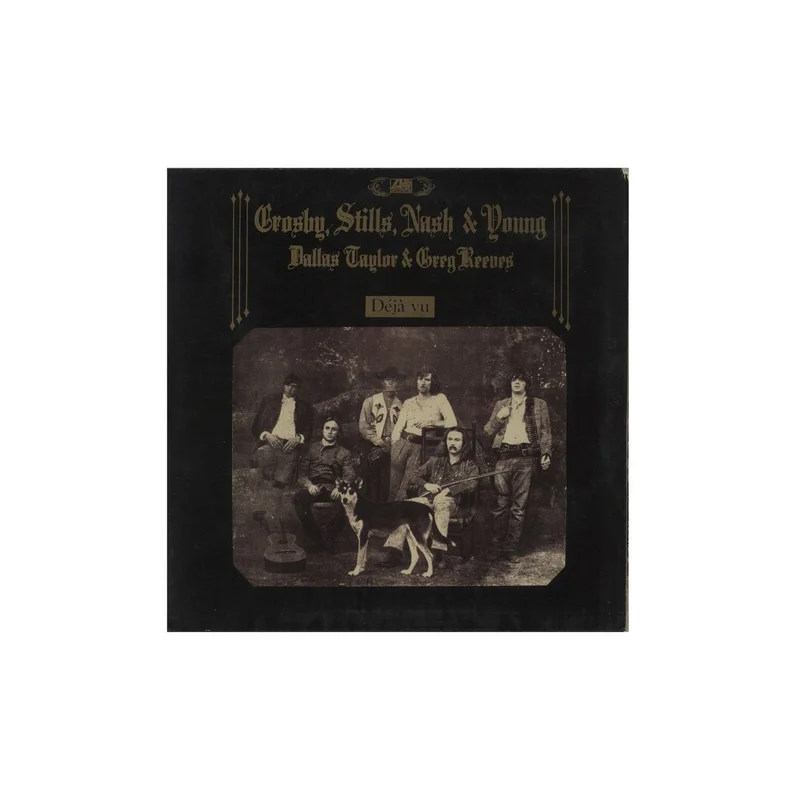 Crosby, Stills, Nash & Young Dj Vu Portuguese Vinyl LP