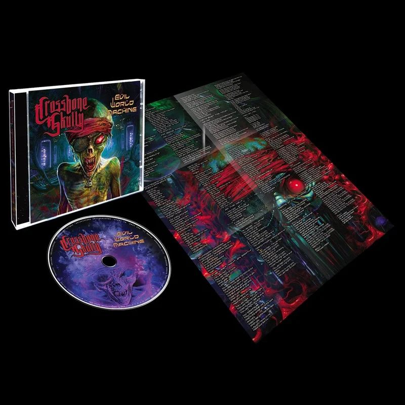 Crossbone Skully - Evil World Machine (Post) [CD]