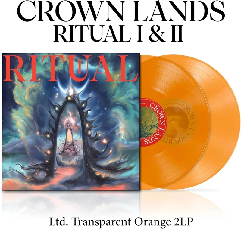 Crown Lands Ritual I and II - Orange Vinyl - Sealed UK 2-LP vinyl set