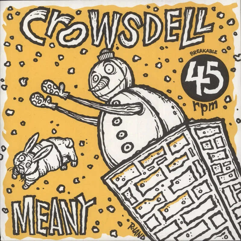 Crowsdell Meany EP 2 x 7" US 7" vinyl