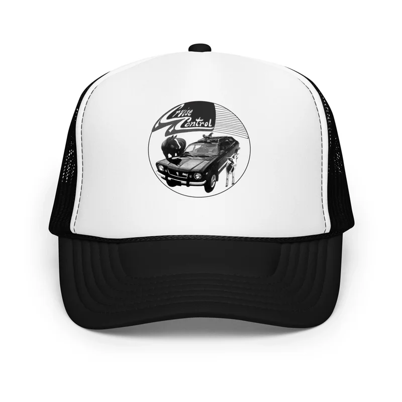 Cruise Control Foam Trucker Hat Blue / White / Blue