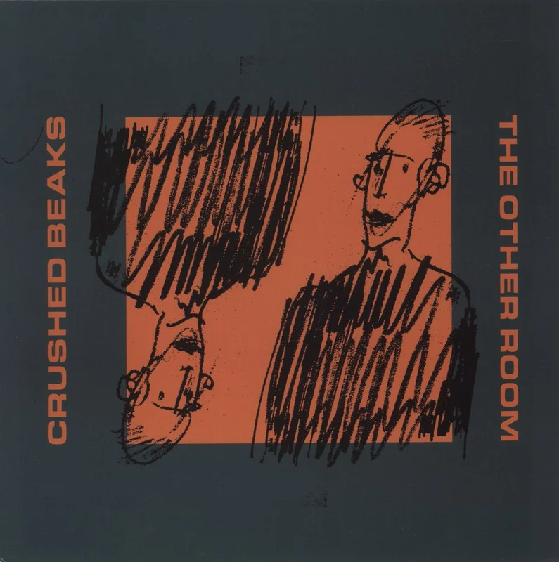 Crushed Beaks The Other Room - Clear W/ Orange Splatter Vinyl UK Vinyl LP