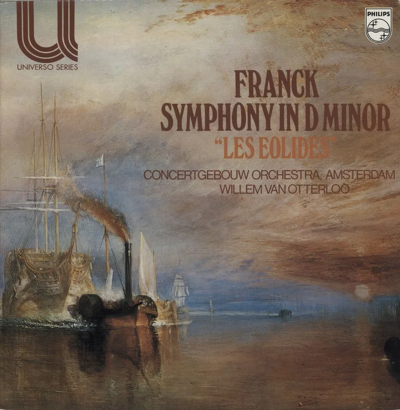 Csar Franck Symphony In D Minor - White Label Test Pressing UK Promo Vinyl LP