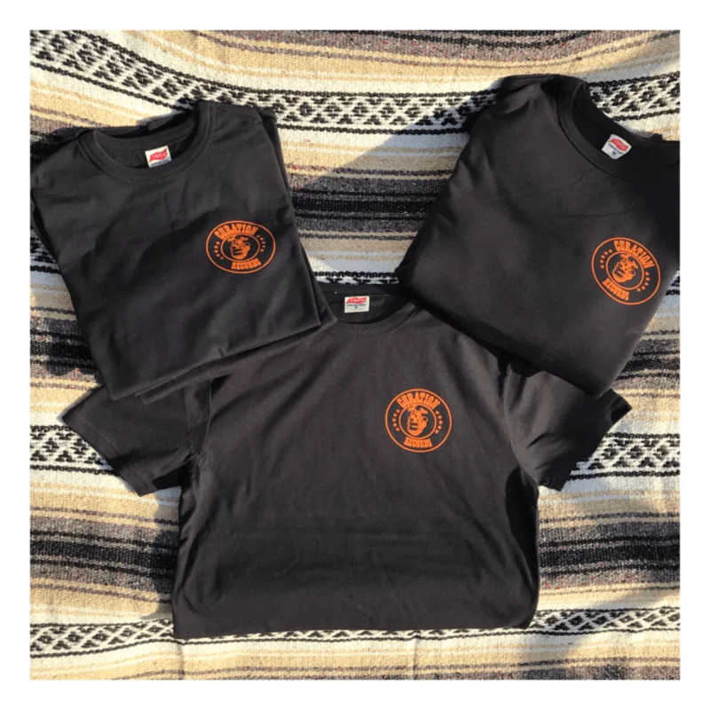 Curation Circle Logo Tee Orange