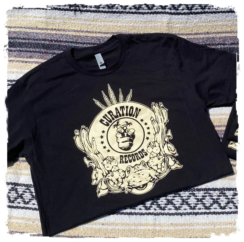 Curation - "Magic Medicines" - Black Tee