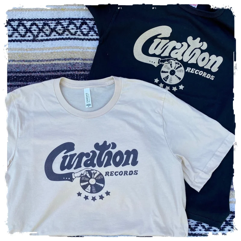 Curation Script Logo - Short-Sleeve Unisex T-Shirt