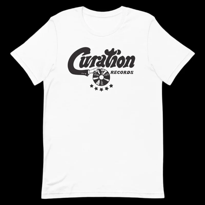 Curation Script Logo Unisex t-shirt Burnt Orange