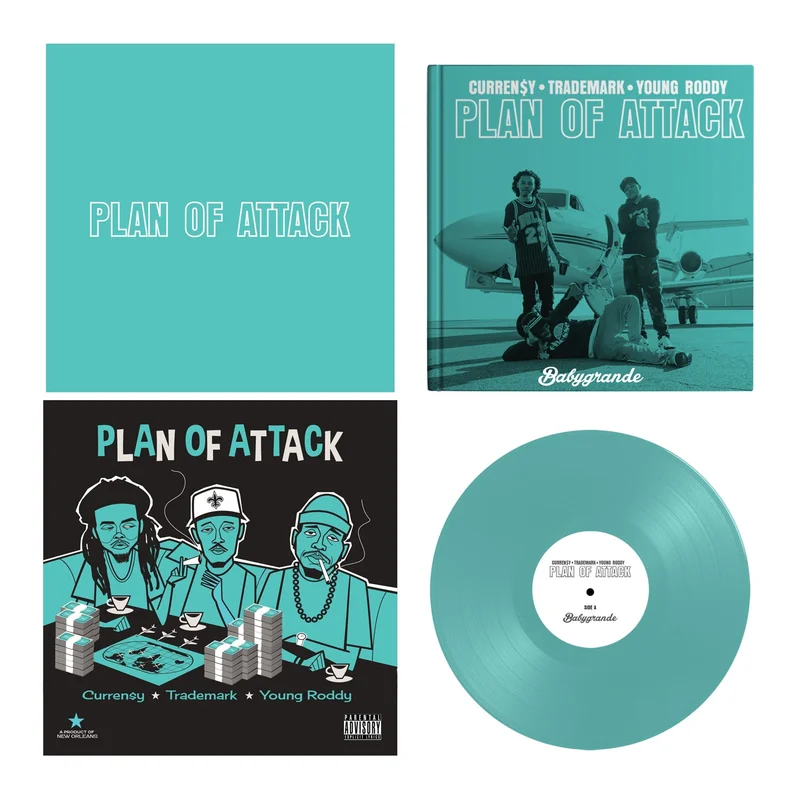 Curren$y, Trademark & Young Roddy - Plan of Attack - Limited Edition Vinyl Box Set