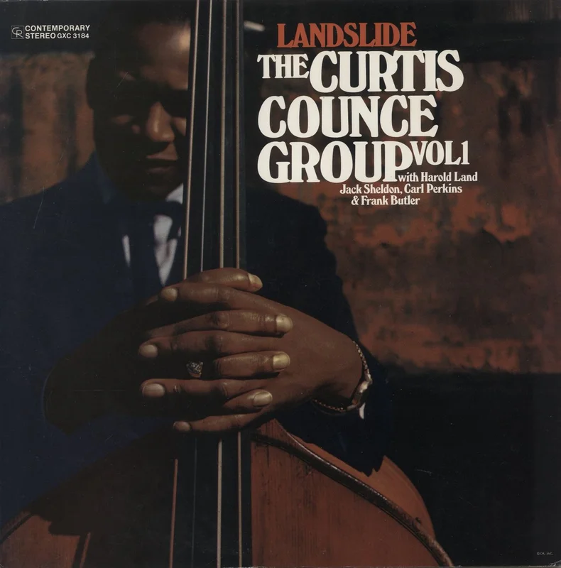Curtis Counce Landslide Japanese Vinyl LP