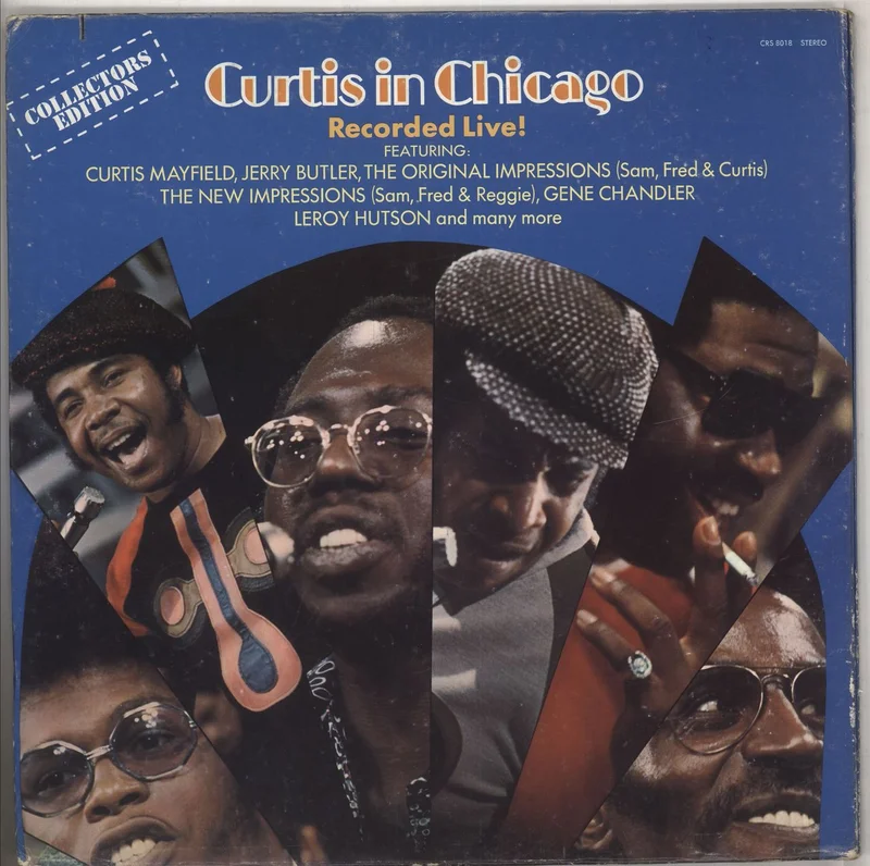 Curtis Mayfield Curtis In Chicago US Vinyl LP