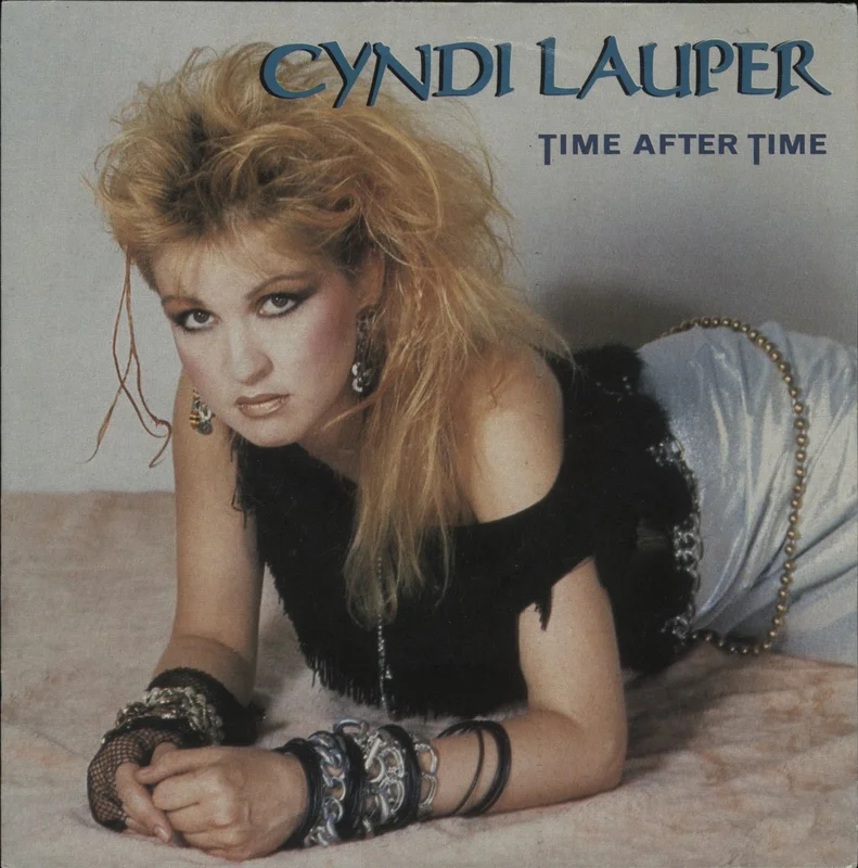 Cyndi Lauper Time After Time Dutch 7" vinyl