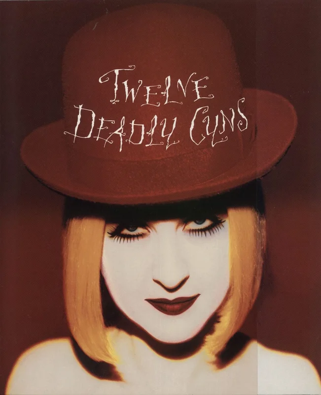 Cyndi Lauper Twelve Deadly Cyns UK Tour programme
