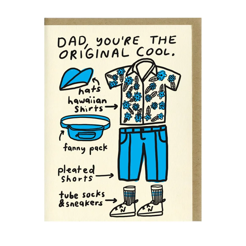 Dad, You're the Original Cool Card