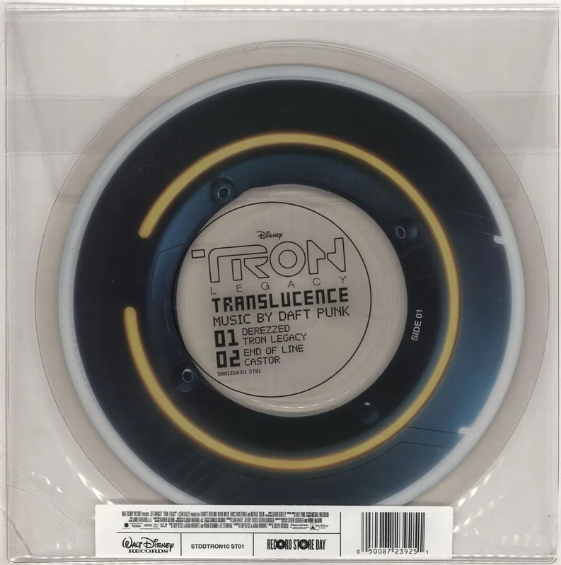 Daft Punk Translucence - Yellow - RSD11 US 10" Picture Disc