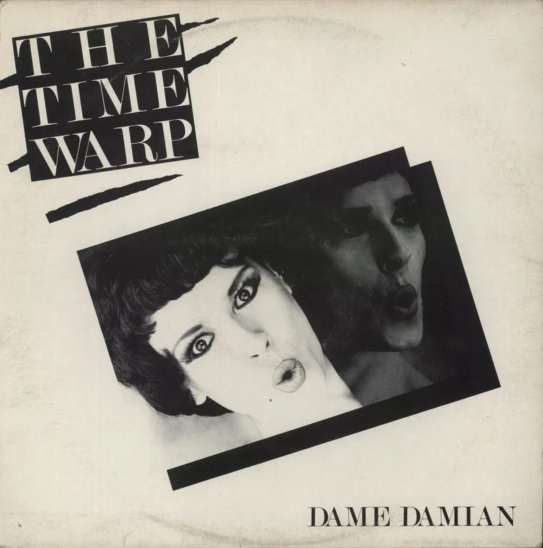 Damian The Time Warp UK Promo 12" vinyl
