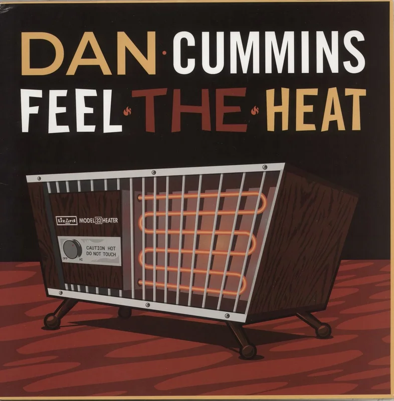 Dan Cummins Feel The Heat - Yellow, Red and Black Splatter Vinyl US 12" vinyl