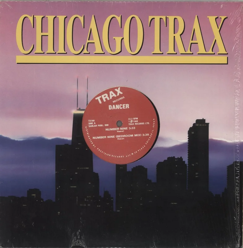 Dancer Number Nine UK 12" vinyl