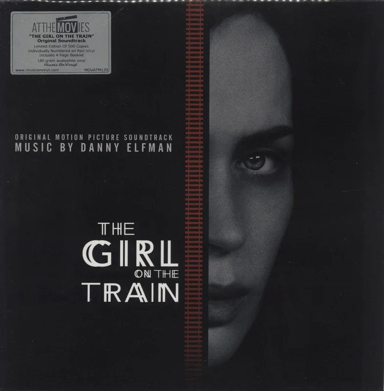 Danny Elfman The Girl On The Train - 180 Gram Red Vinyl - Sealed UK Vinyl LP