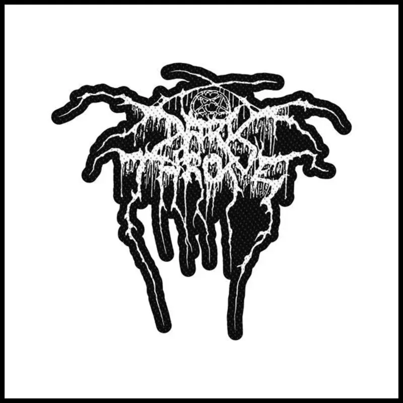 DARKTHRONE: official shaped LOGO patch