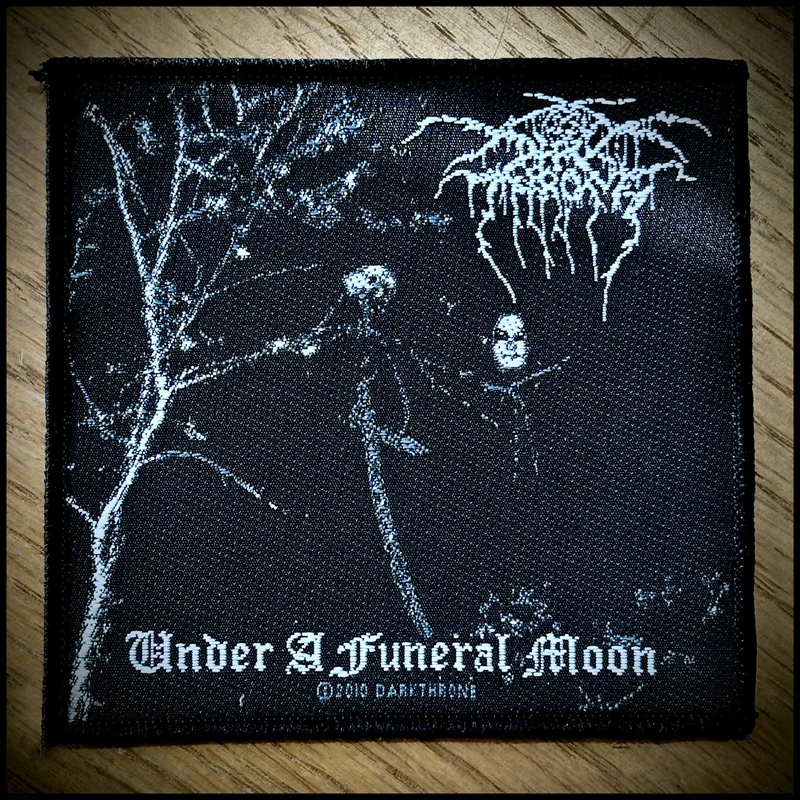 DARKTHRONE: official UNDER A FUNERAL MOON patch