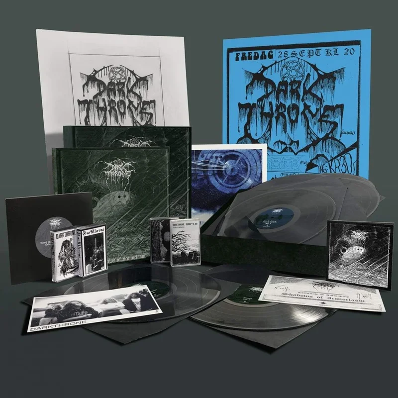 Darkthrone Shadows Of Iconoclasm UK Vinyl box set