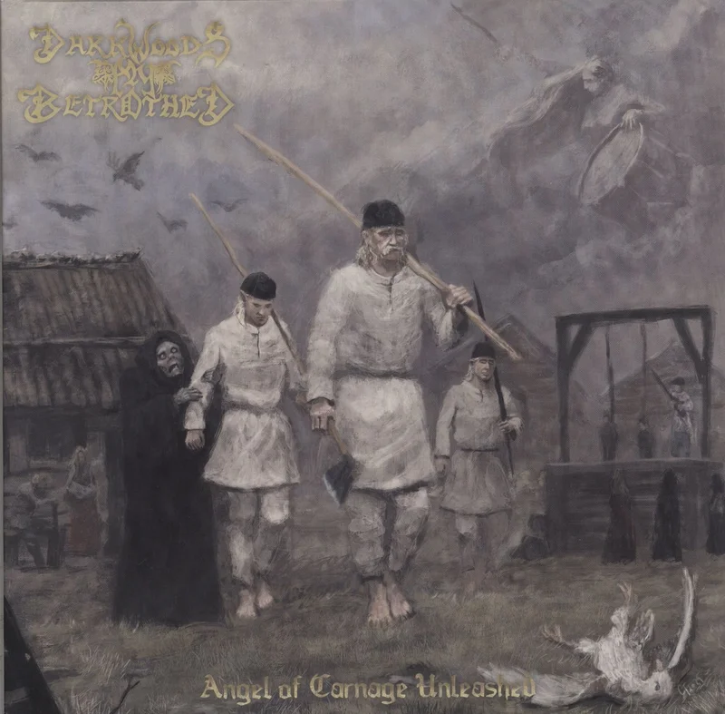 Darkwoods My Betrothed Angel Of Carnage Unleashed - Clear Vinyl Austrian 2-LP vinyl set