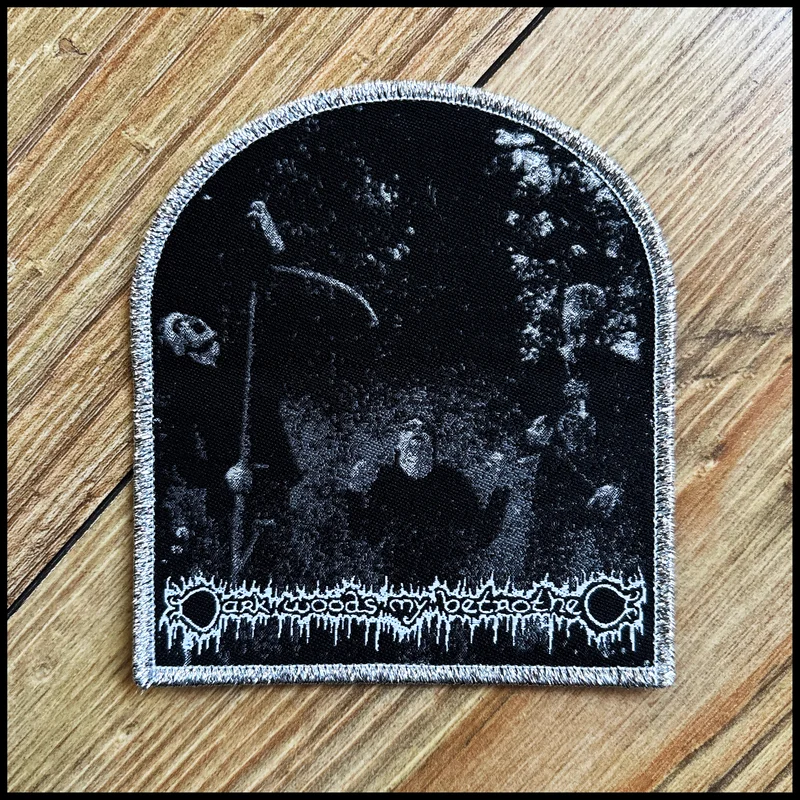 DARKWOODS MY BETROTHED: official deluxe/limited DARK AUREOLES GATHERING patch Black border patch
