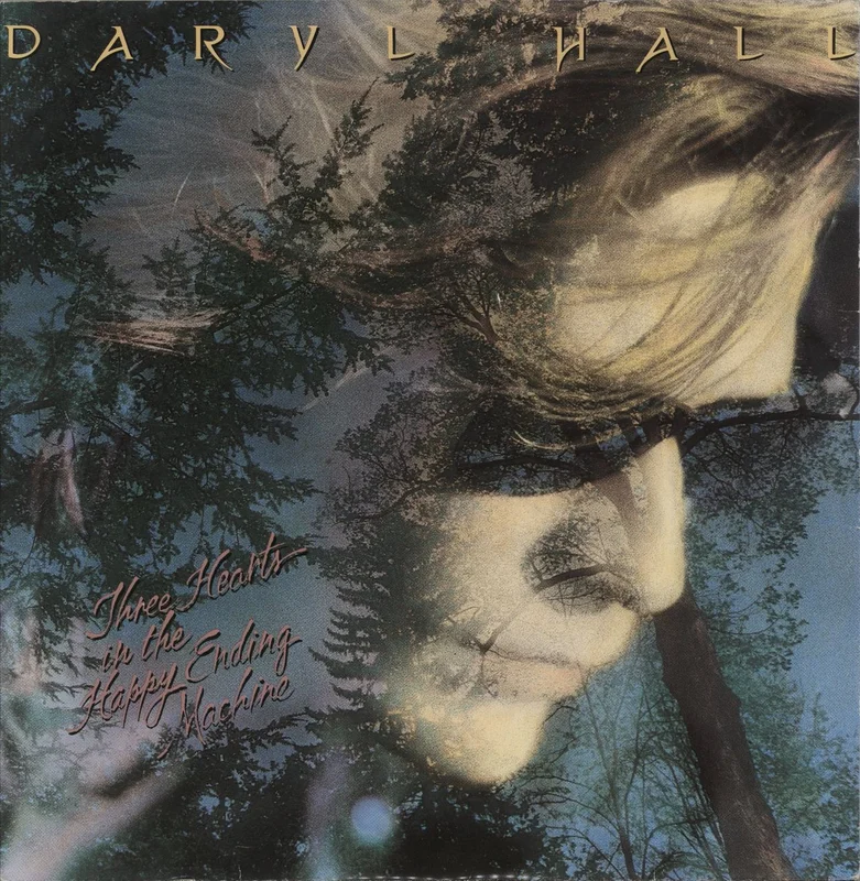 Daryl Hall Three Hearts In The Happy Ending Machine - VG UK Vinyl LP