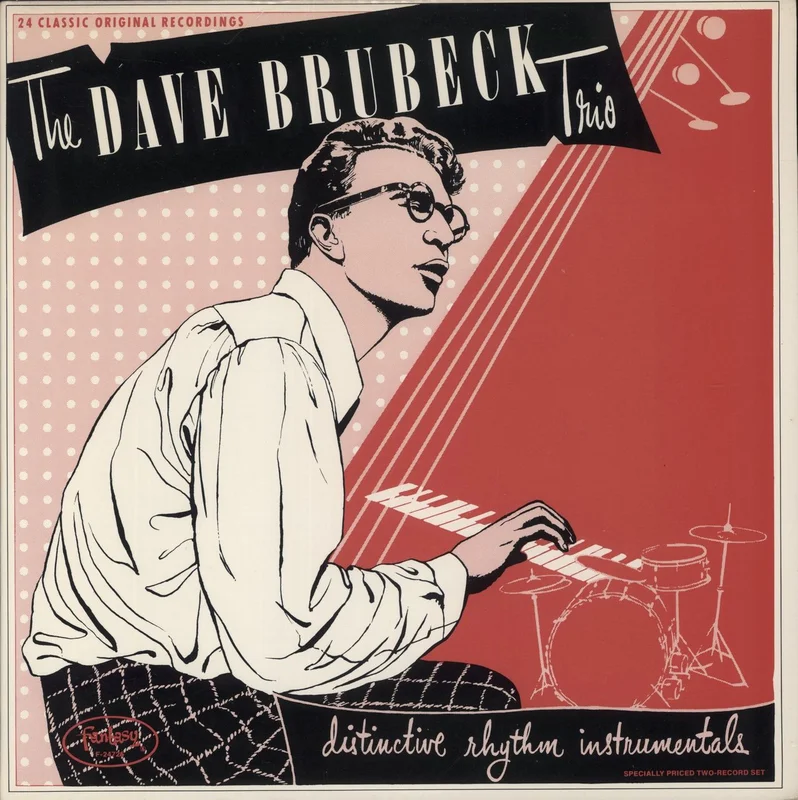 Dave Brubeck Distinctive Rhythm Instrumentals US 2-LP vinyl set