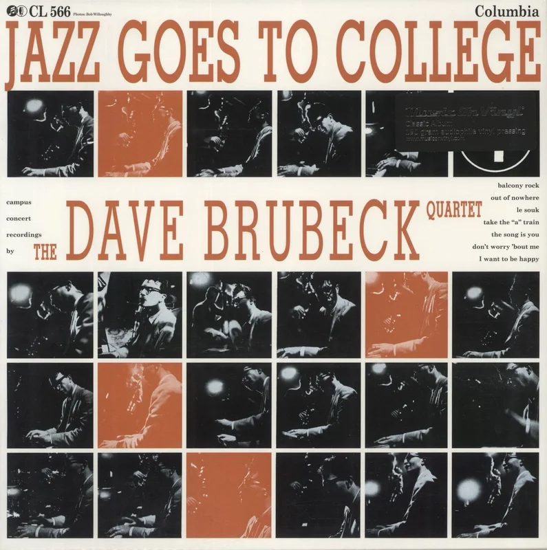 Dave Brubeck Jazz Goes To College - 180gm UK Vinyl LP
