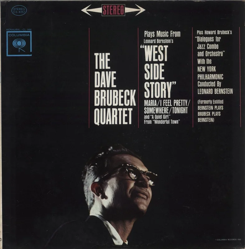 Dave Brubeck Music From West Side Story US Vinyl LP