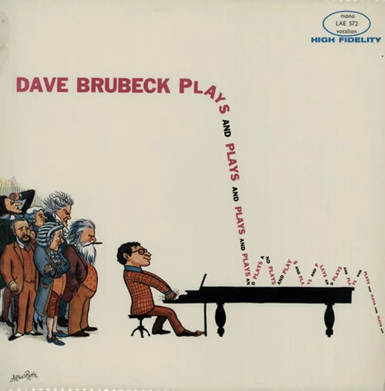Dave Brubeck Plays Solo Piano UK Vinyl LP