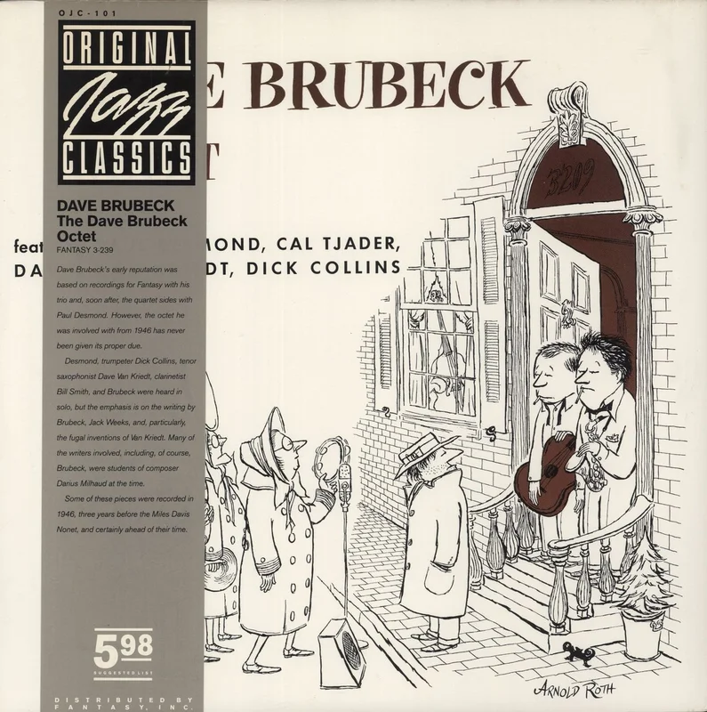Dave Brubeck The Dave Brubeck Octet + Obi German Vinyl LP