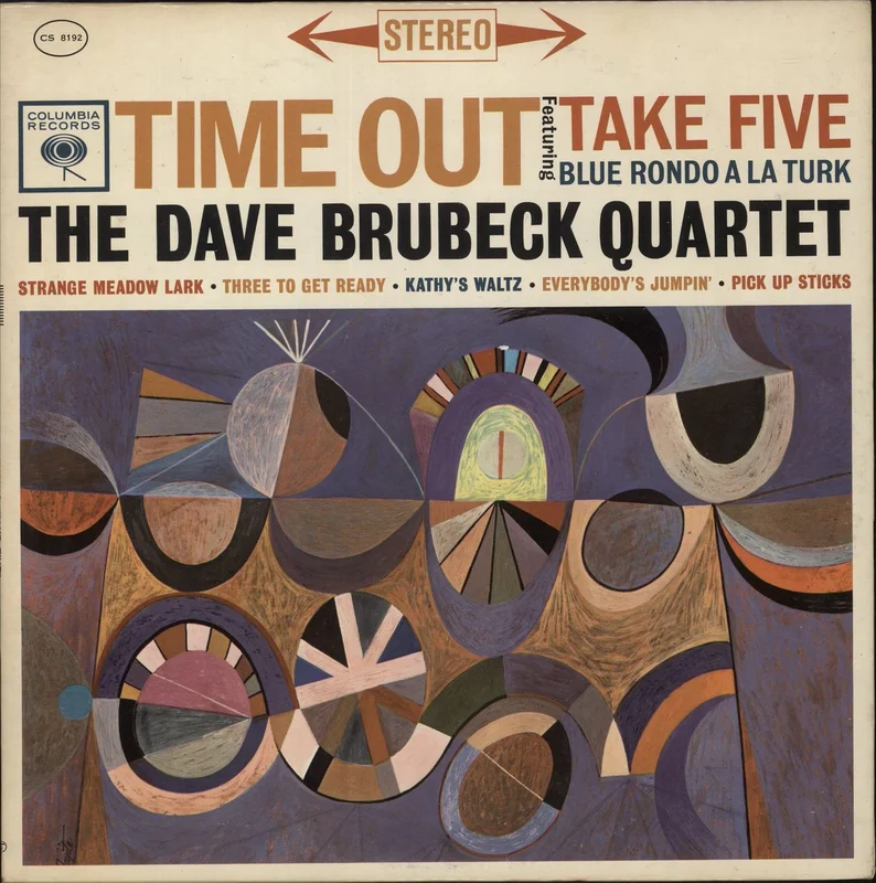 Dave Brubeck Time Out - 'Two Eye' - 360 White US Vinyl LP
