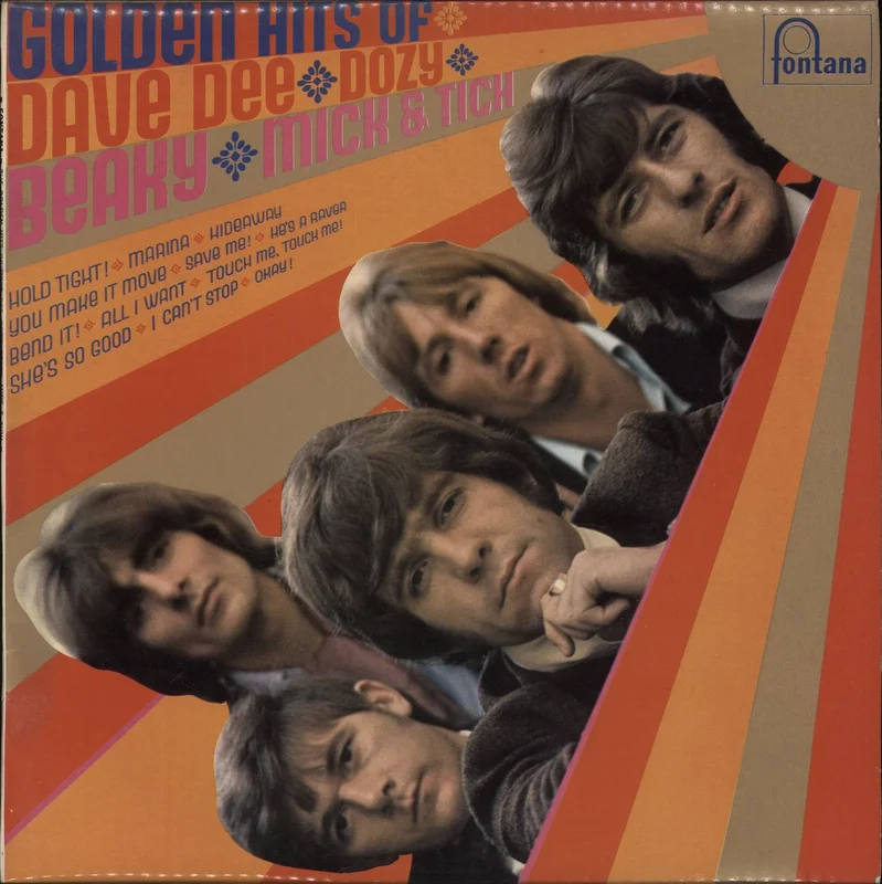 Dave Dee, Dozy, Beaky, Mick & Tich Golden Hits Of Dave Dee, Dozy, Beaky, Mick & Tich - Stereo UK Vinyl LP