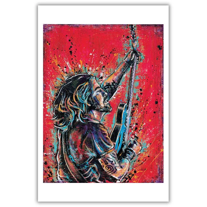 Dave Grohl Art Print