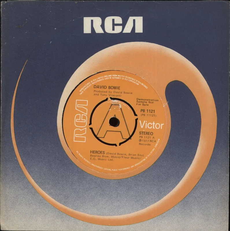 David Bowie Be My Wife - A Label UK Promo 7" vinyl