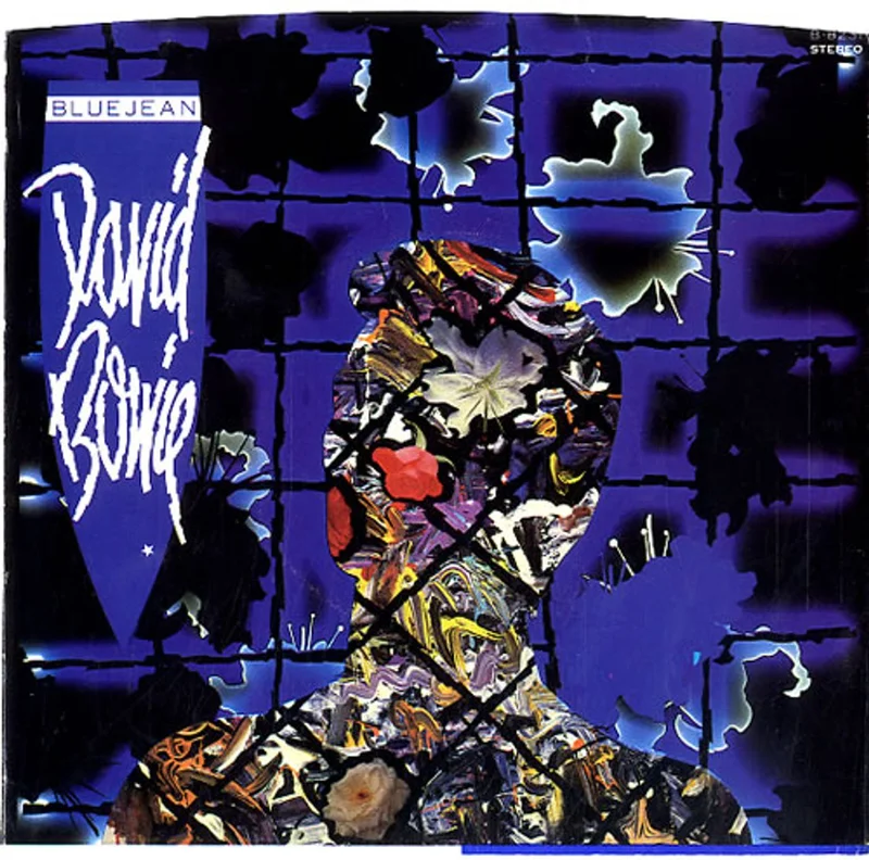 David Bowie Blue Jean - Blue Vinyl US 7" vinyl