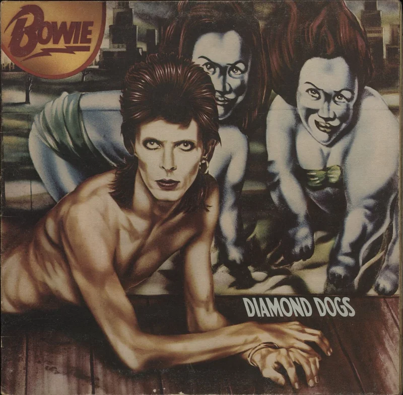 David Bowie Diamond Dogs - 1st - VG UK Vinyl LP