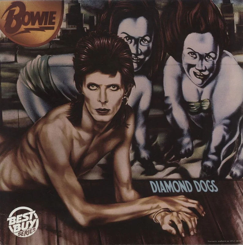 David Bowie Diamond Dogs Canadian Vinyl LP