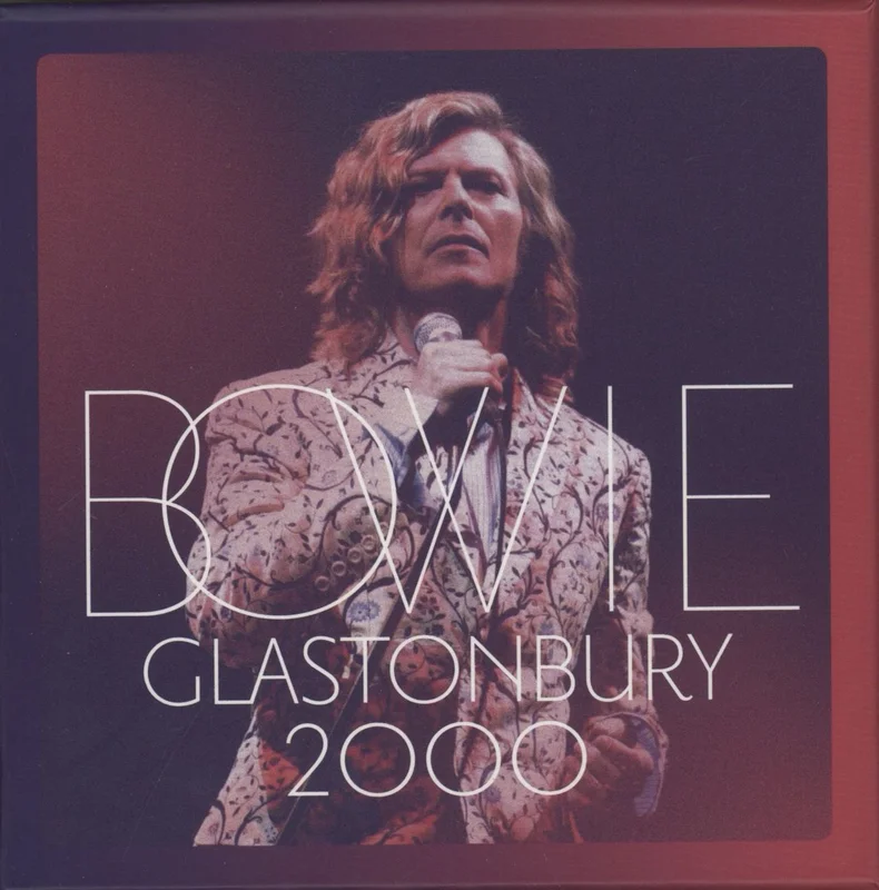 David Bowie Glastonbury 2000 UK Cd album box set