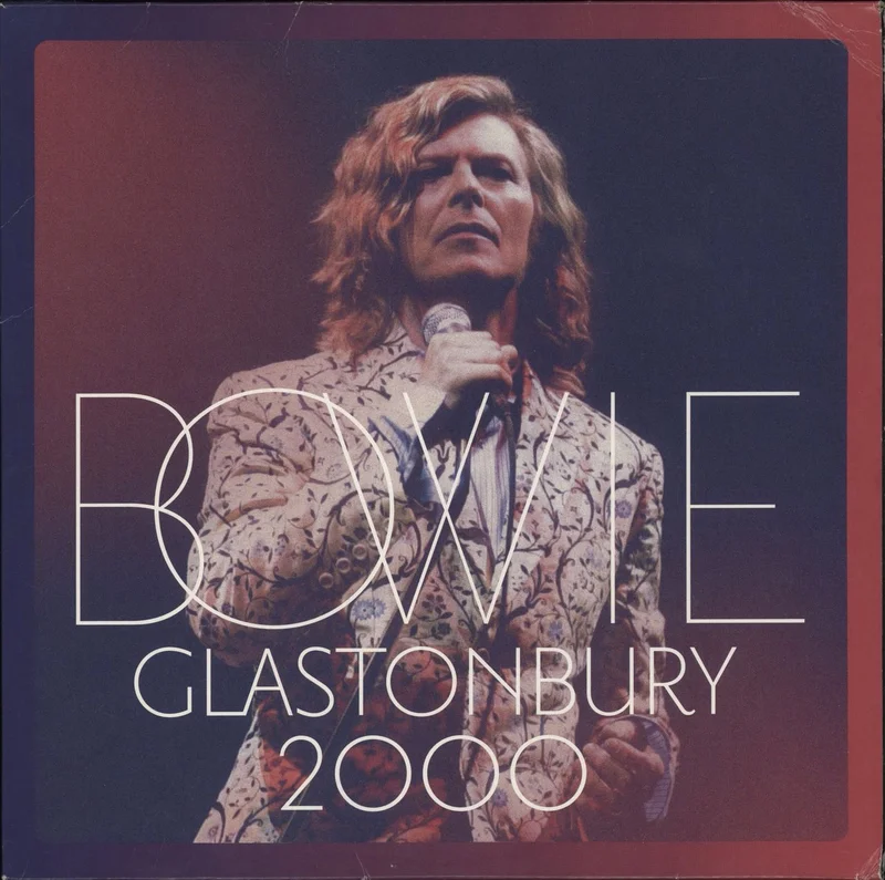 David Bowie Glastonbury 2000 - VG Sleeve UK 3-LP vinyl set