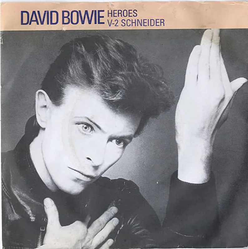 David Bowie Heroes UK 7" vinyl