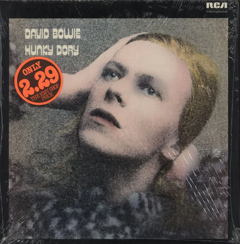 David Bowie Hunky Dory - Shrink UK Vinyl LP