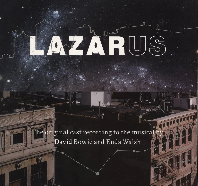 David Bowie Lazarus - Original New York Cast Recording UK 3-LP vinyl set