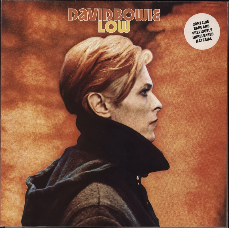 David Bowie Low - Hype Stickered UK Vinyl LP