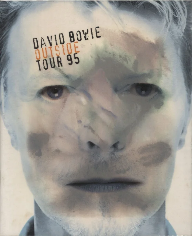 David Bowie Outside Tour 95 - EX + Ticket Stub UK Tour programme