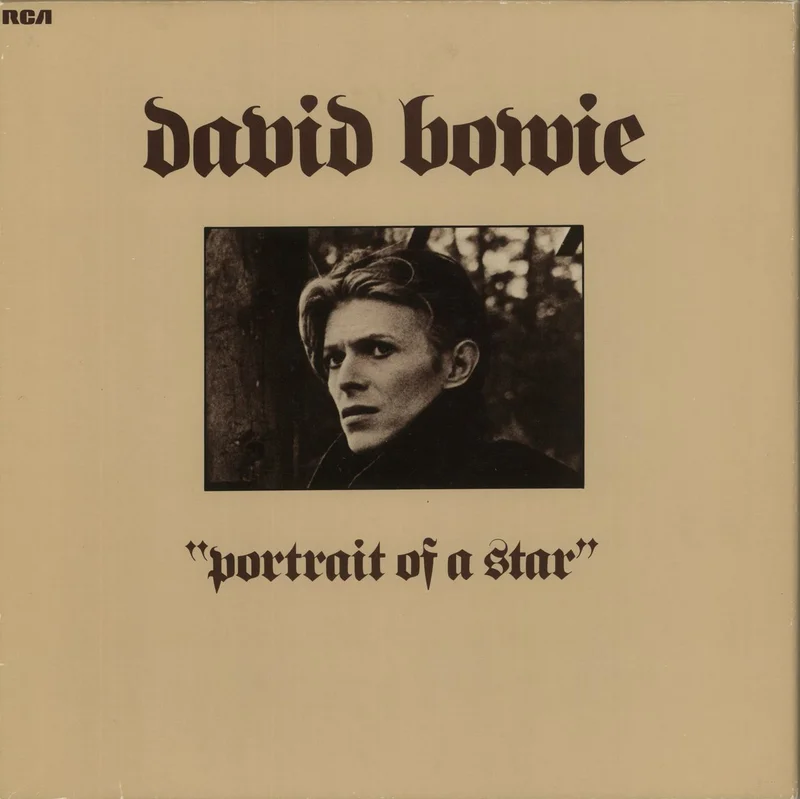 David Bowie Portrait Of A Star - EX German Vinyl box set