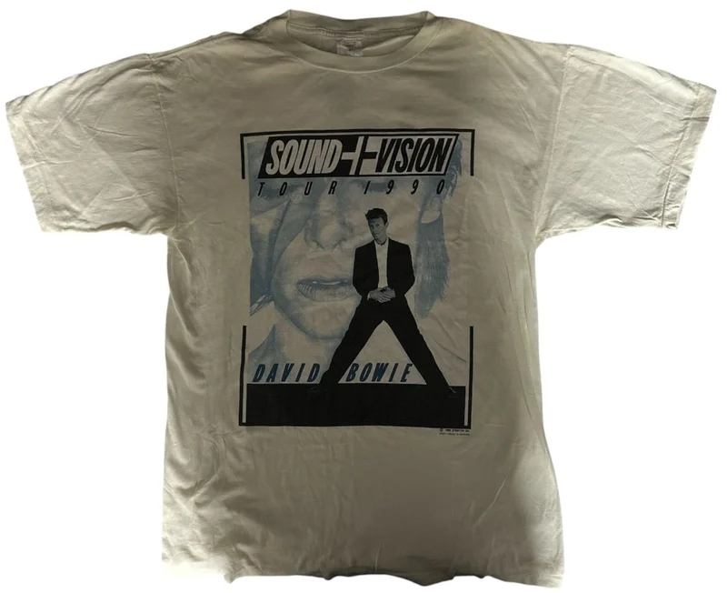 David Bowie Sound + Vision - Vintage Original UK T-shirt